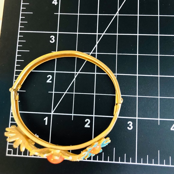 Vintage Weiss Flower Mod Bracelet 🌸 - Picture 6 of 13